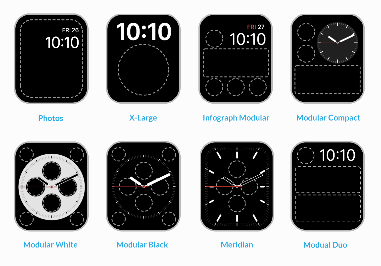 Vector Template For A Customisable Smart Watch Face. Royalty Free SVG,  Cliparts, Vectors, and Stock Illustration. Image 84616836.