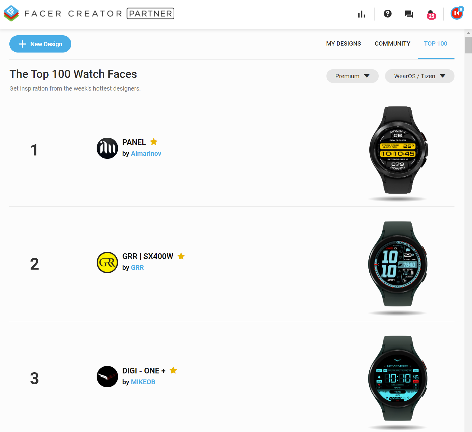 Galaxy watch face clearance creator